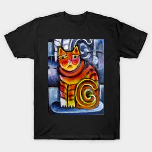 Orange Cat T-Shirt